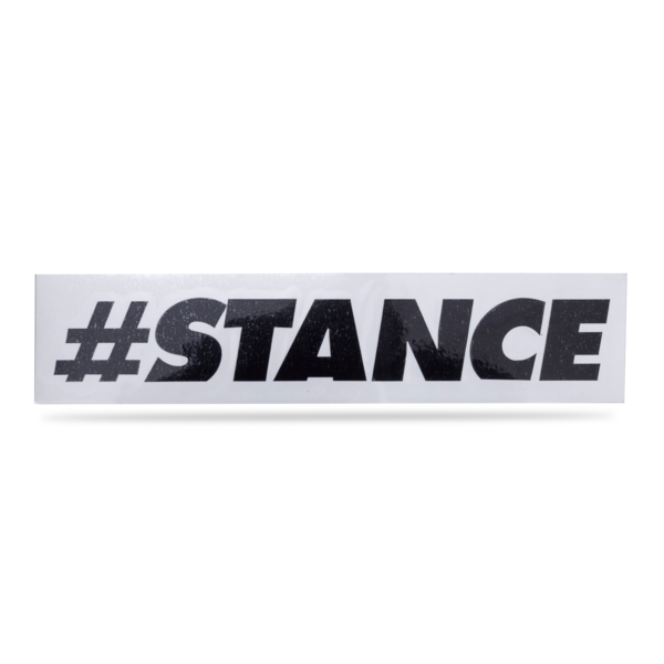 StanceNation #STANCE ステッカーブラック