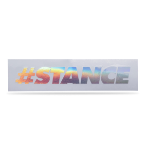 StanceNation＃STANCEステッカーホログラム