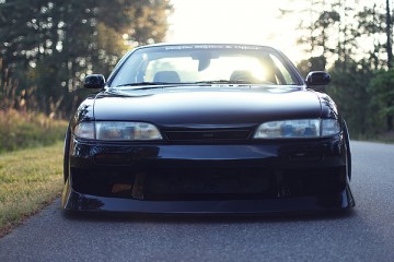 Stanced & Slammed Nissan 240SX (2)