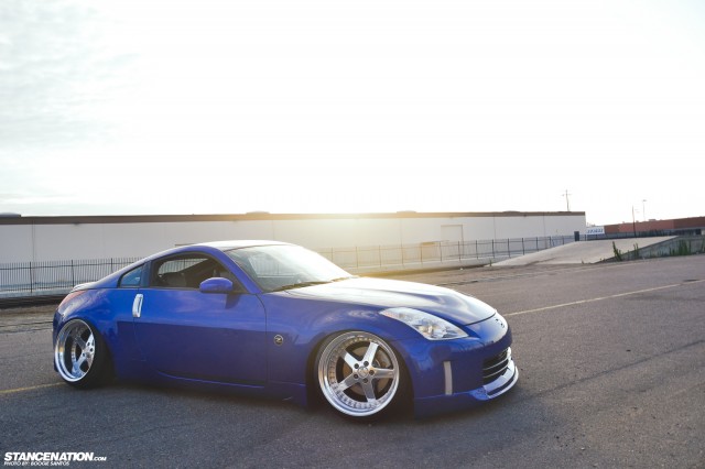 Focused On The Fitment // Manny's Neckbreaking 350z | StanceNation ...