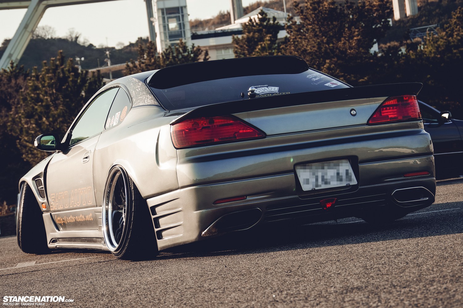 Stanced Silvia Nissan S15 (10) .