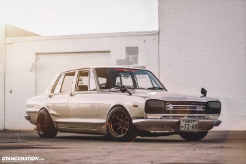 Hakosuka skyline Nissan Stance (4)