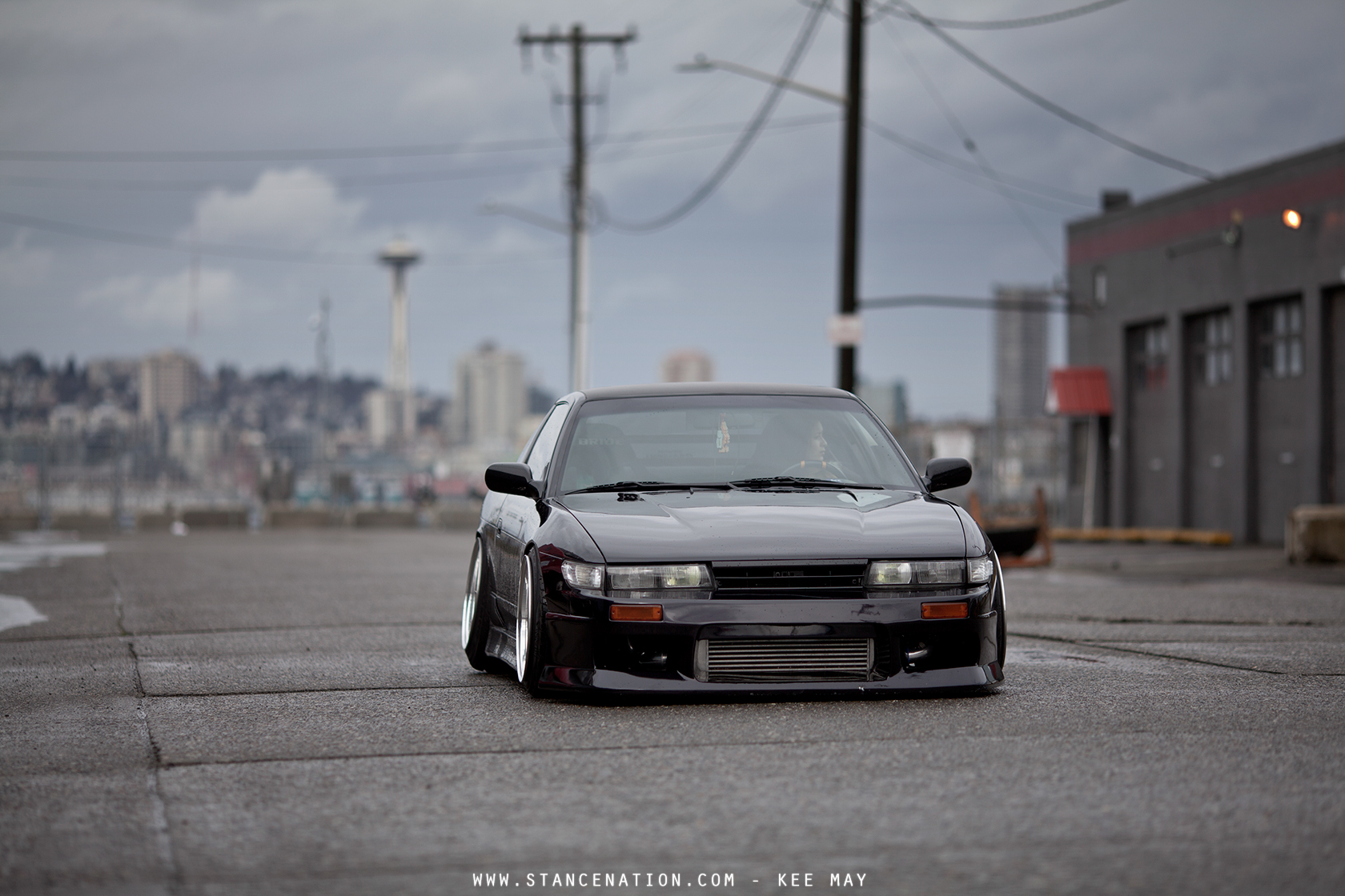 Nissan 240sx S13 Fastback Slammed