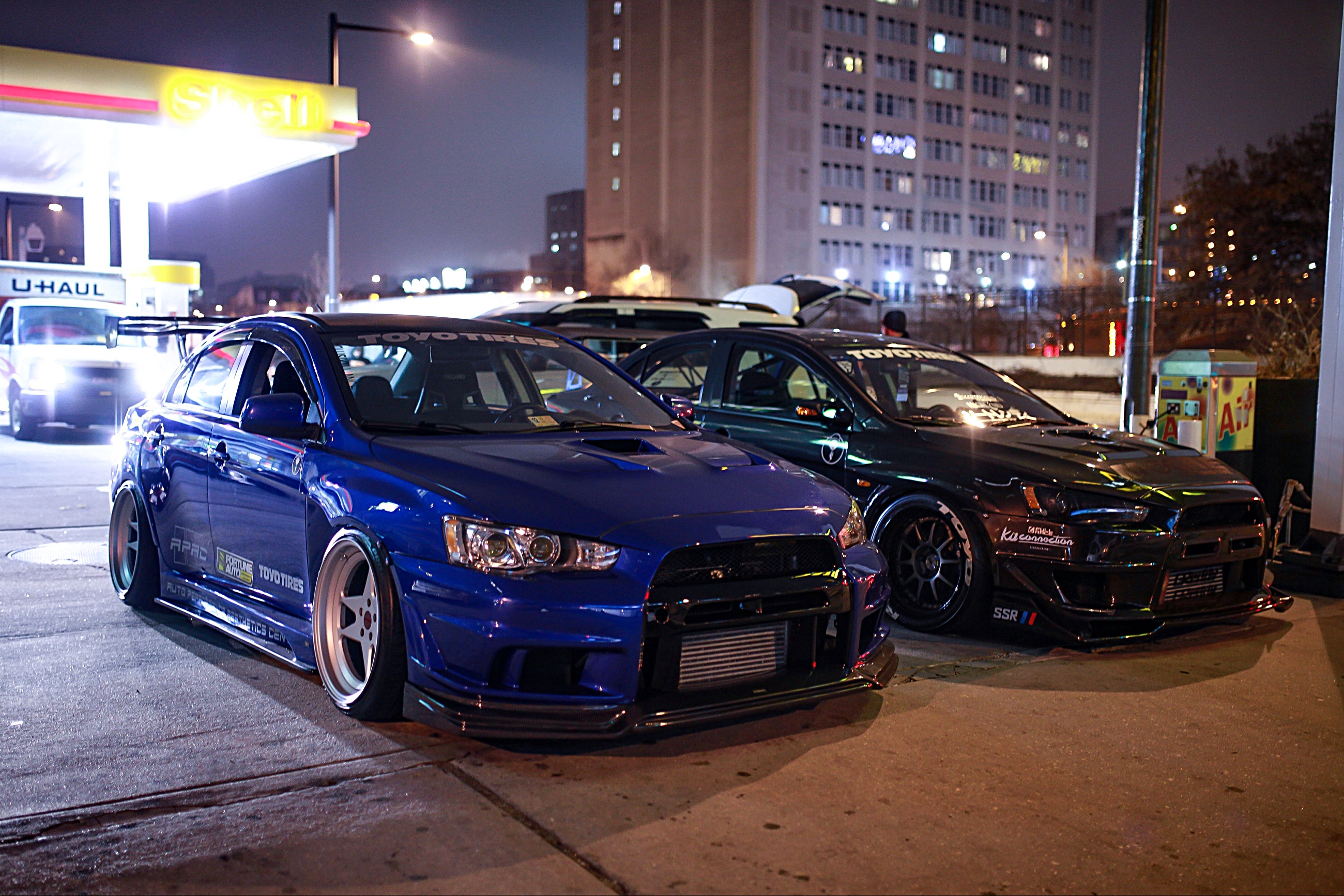 Evo cool. Ford Double Trouble.