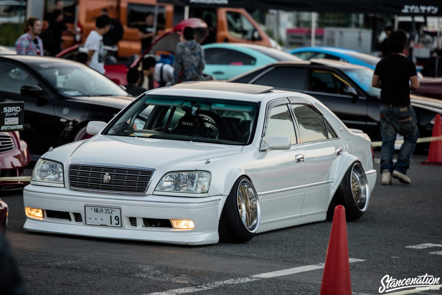 Japan auto отзывы. Toyota Crown stancenation. Stancenation Japan.