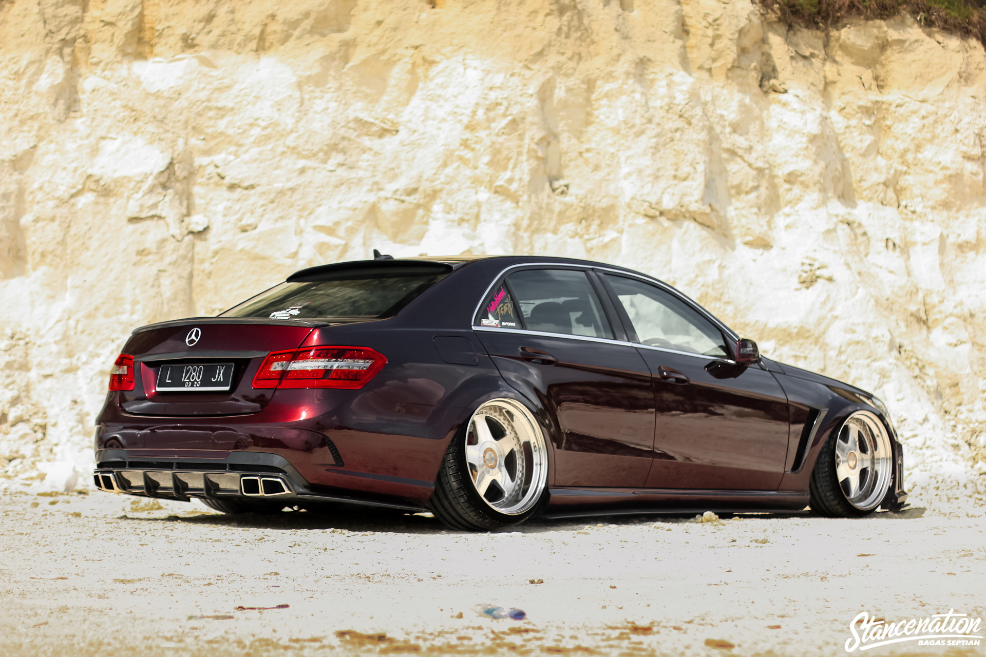 Mercedes e63 stance