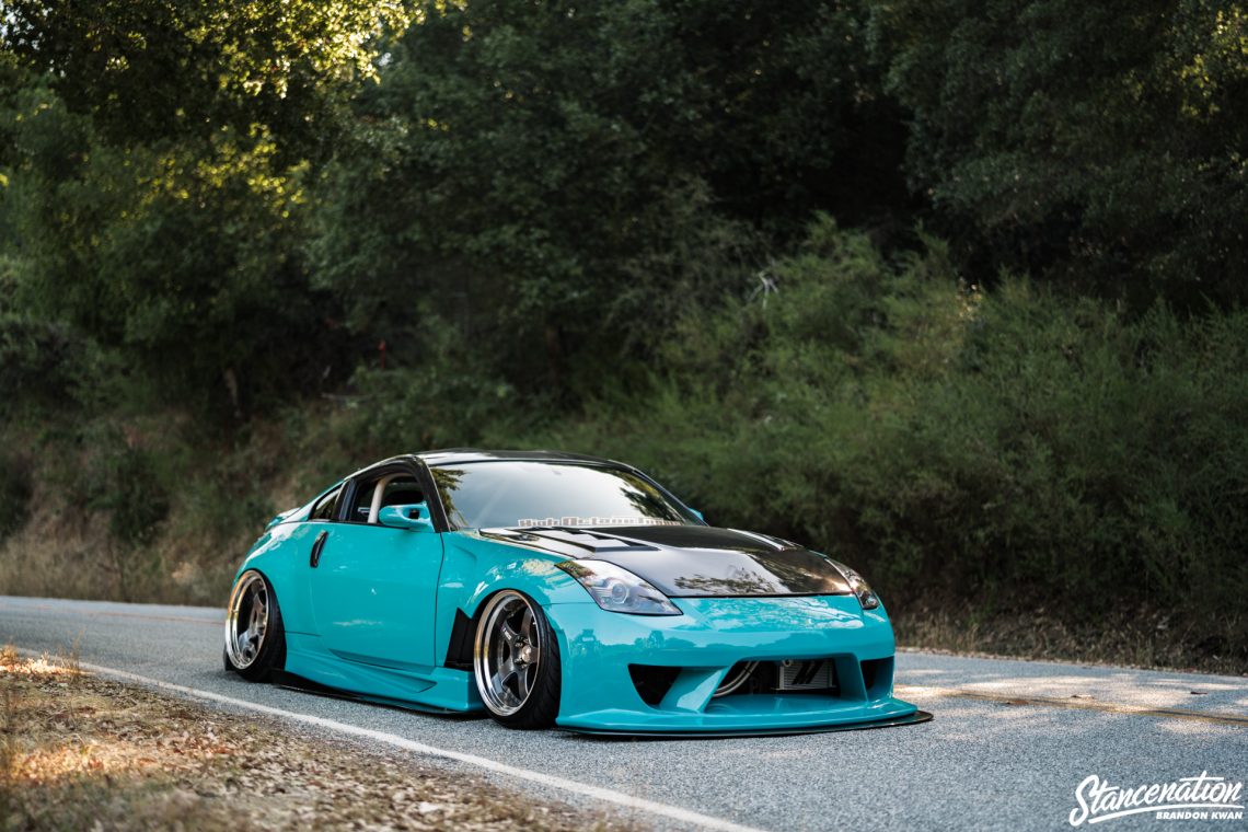 True Car Enthusiast // Kyle Harper's Slammed Nissan 350Z ...